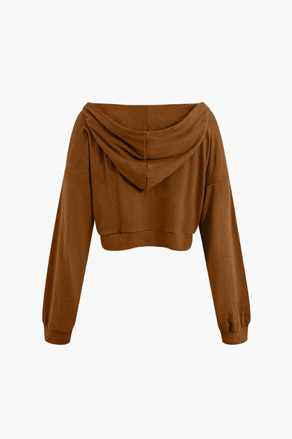 Damen Hoodie Midi Kleid Set Zweiteiler Lässig