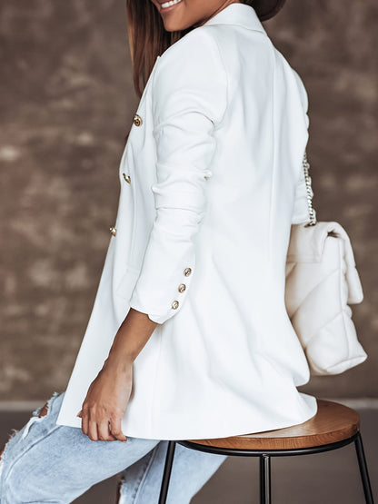 Damen Büroblazer Doppelknopf Modern