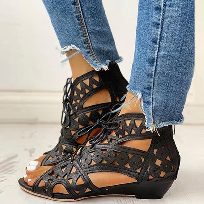 Damen Sandalen Bequem Modisch