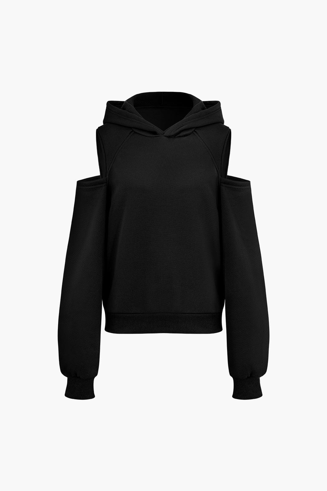 Damen Hoodie-Set mit Cut-Outs Trendy
