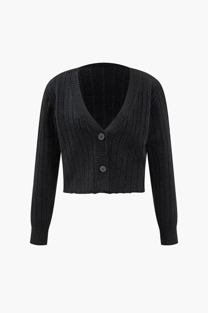 Damen Zweiteiler Lang Cardigan und Kleid Elegant