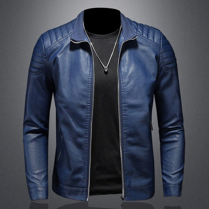 Herren Lederjacke Lederschutzjacke