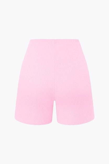 Damen Zweiteiler Set Bustier und Shorts