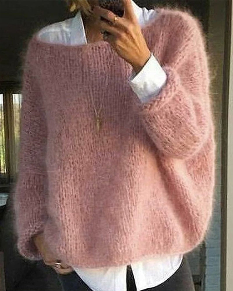Damen Zeitlos Warme Winterpullover - Norvielle