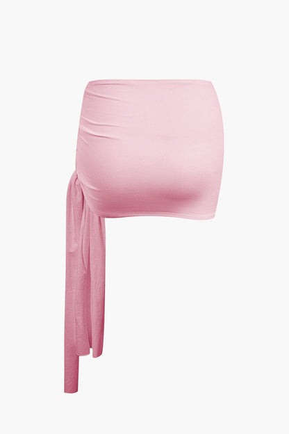 Damen One-Shoulder- mit Minirock