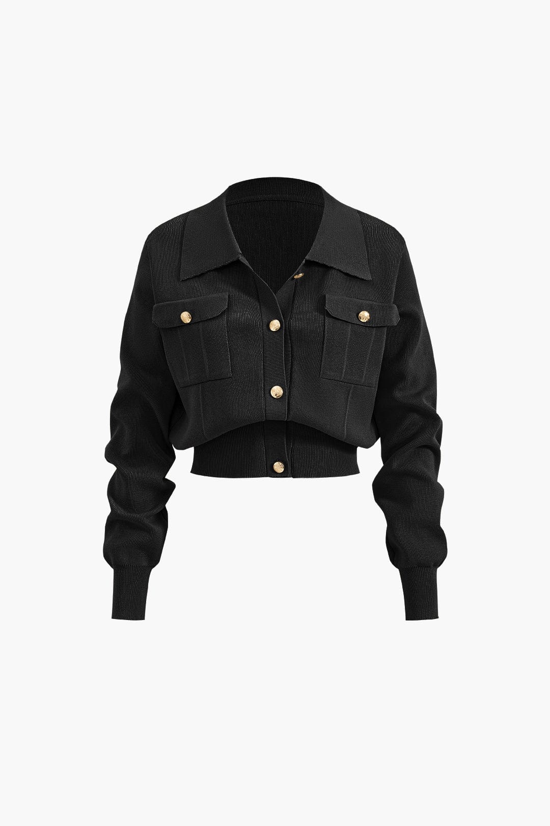 Damen Strickblazer Rock Kombination