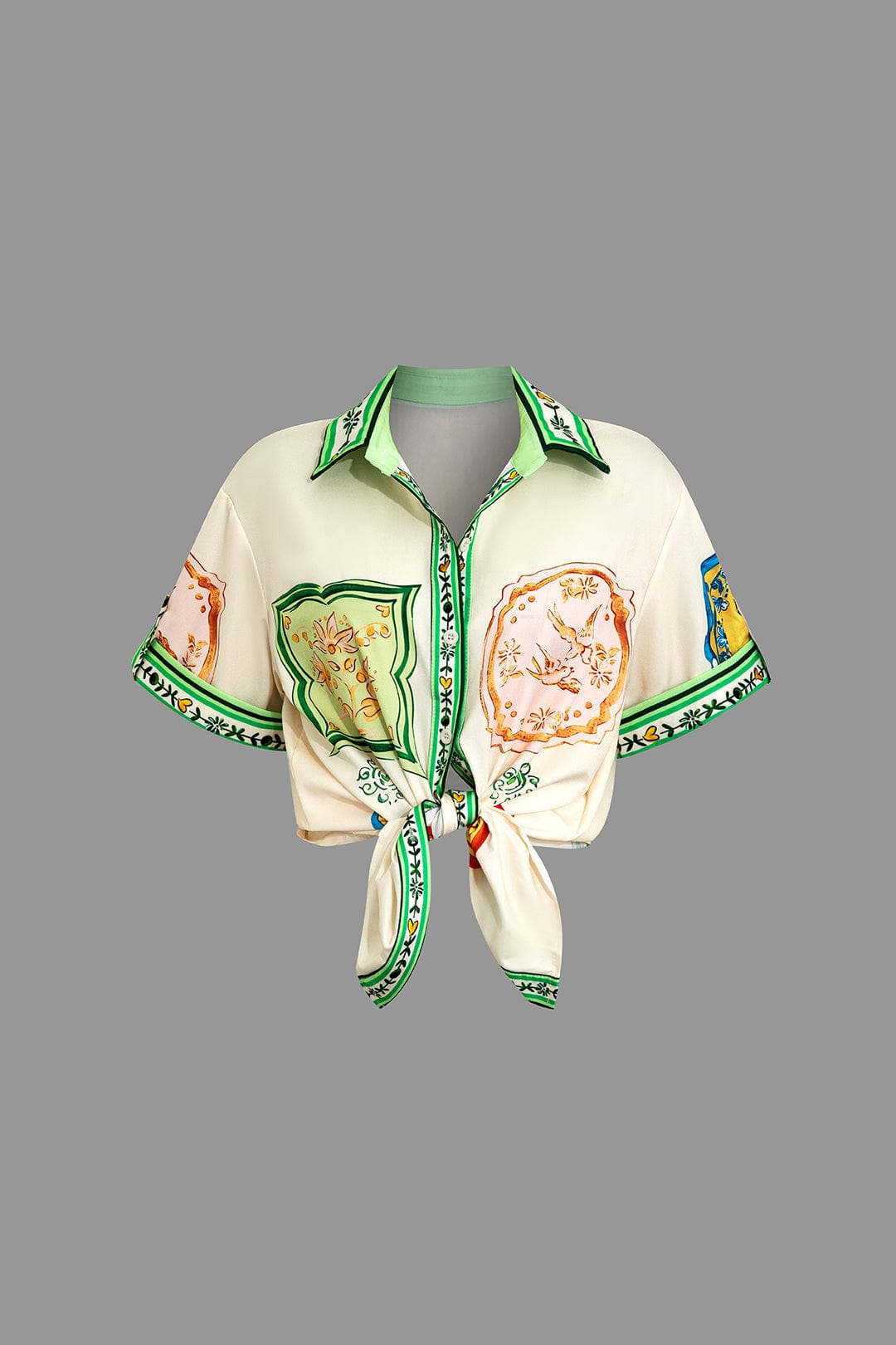 Damen Zweiteiler-Set Print-Design