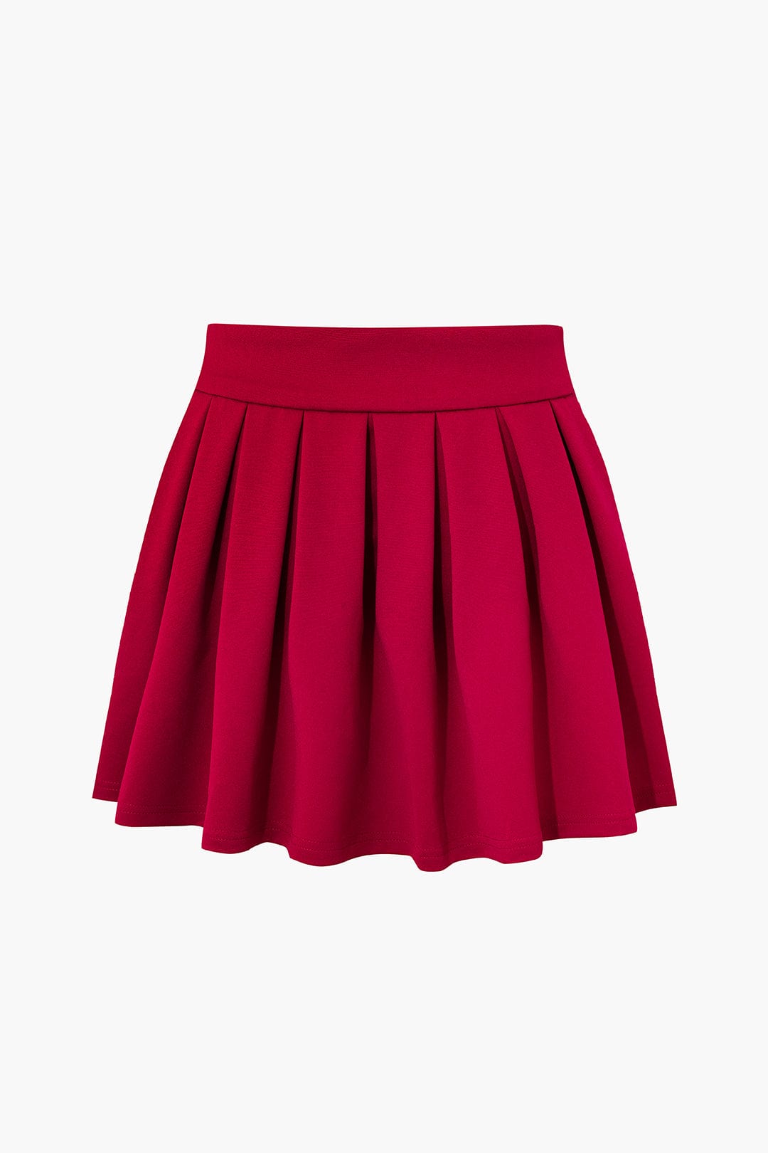 Damen Zweiteiler Weste Faltenrock Elegant