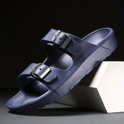 Herren Sandalen Doppelriemen Bequem
