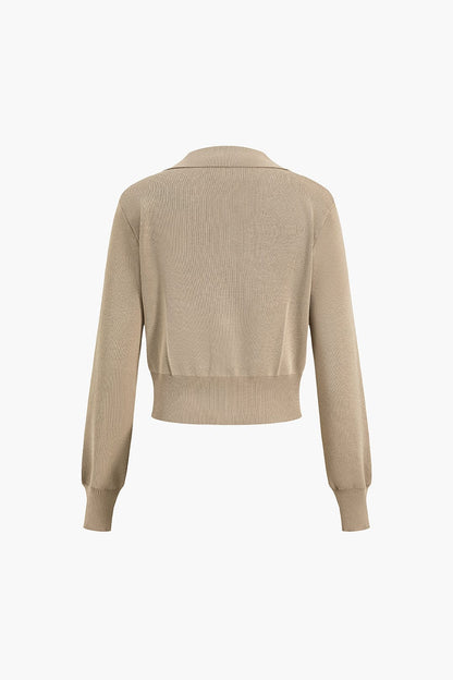 Damen Strickblazer Rock Kombination