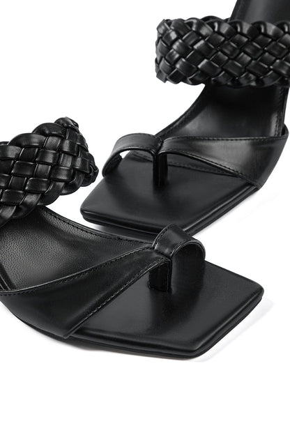 Damen Sandaletten Geflochtene Riemen Sommer