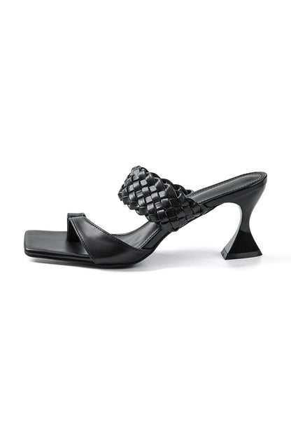 Damen Sandaletten Geflochtene Riemen Sommer