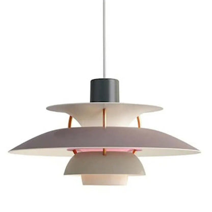 MaxMosaic | Moderne Schatten LED Hängelampe Buntes Metall Wohn/Schlafzimmer/Esszimmer Zendoo.de