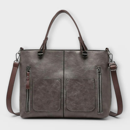 Damen Handtasche Alltag Groß Leder