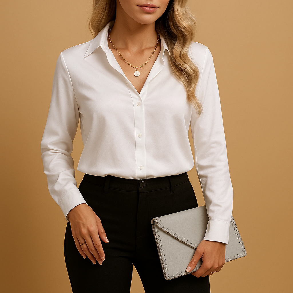 Damenbluse Elegantes Design Zeitlos