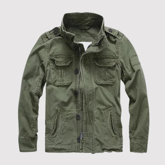 Outdoor-Jacke Mit Reißverschluss und Taschen Wasserdicht - Norvielle