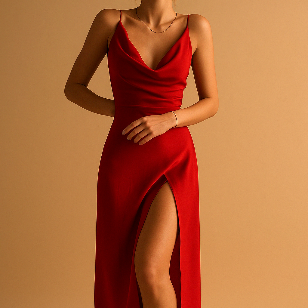 Damen Maxikleid Lang Elegantes Frauenkleid
