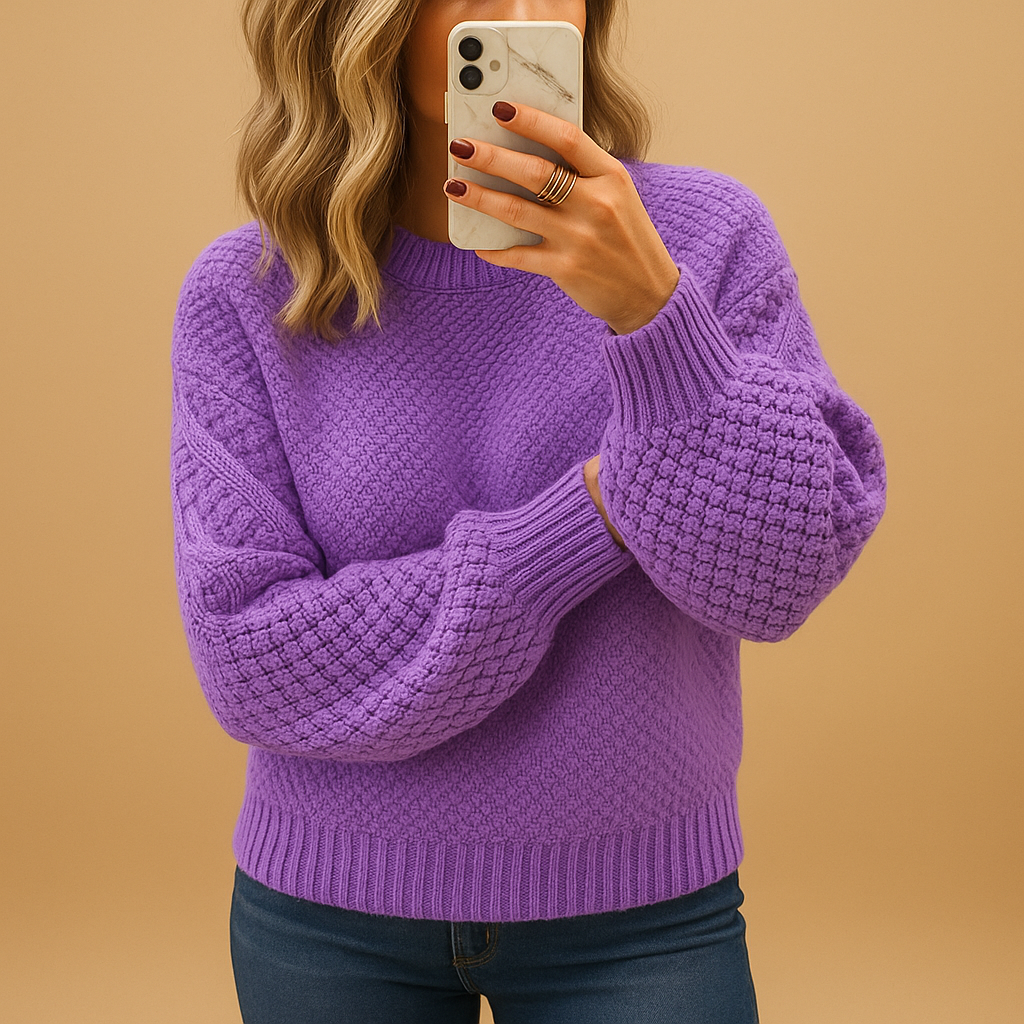 Warme Winterpullover Grobstrick Gemütlich