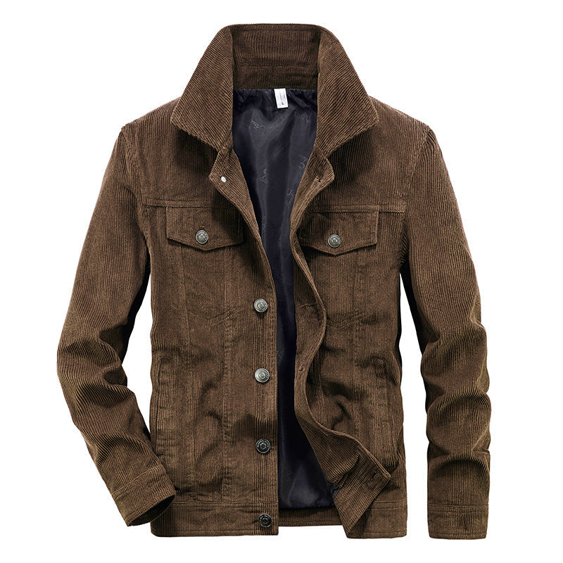 Herren Cordjacke Leicht Sommerjacke