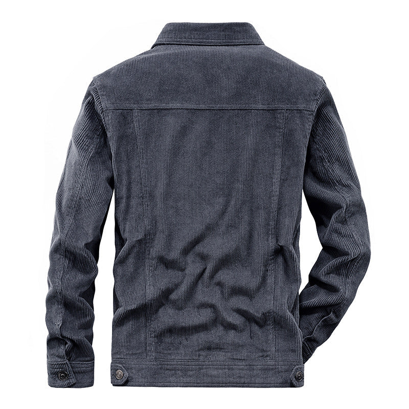 Herren Cordjacke Leicht Beige Sommerjacke - Norvielle