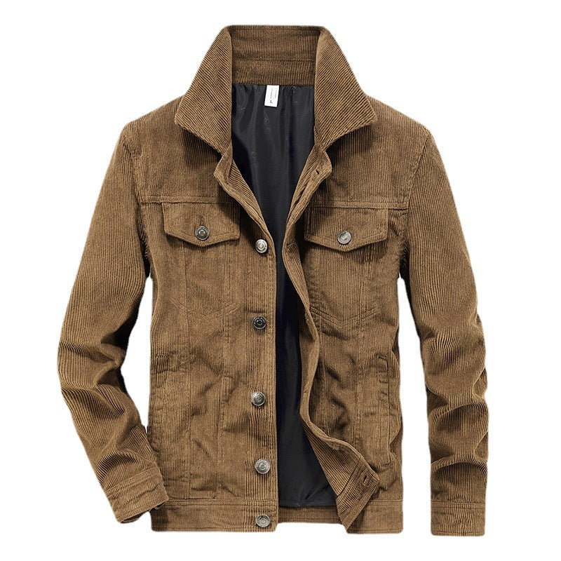 Herren Cordjacke Leicht Sommerjacke