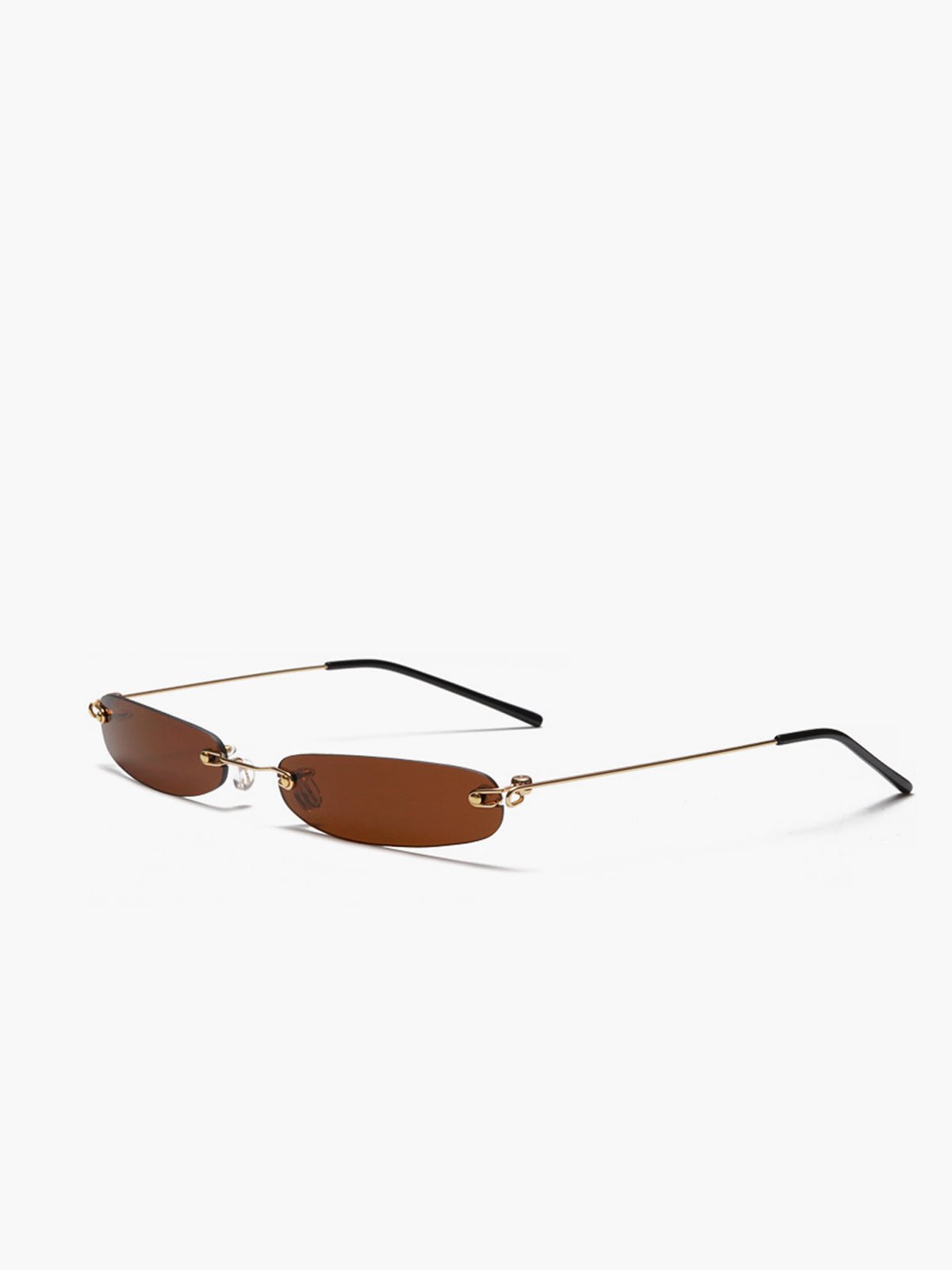 Damen Sonnenbrille Randlos Minimalistisch Modern - Norvielle