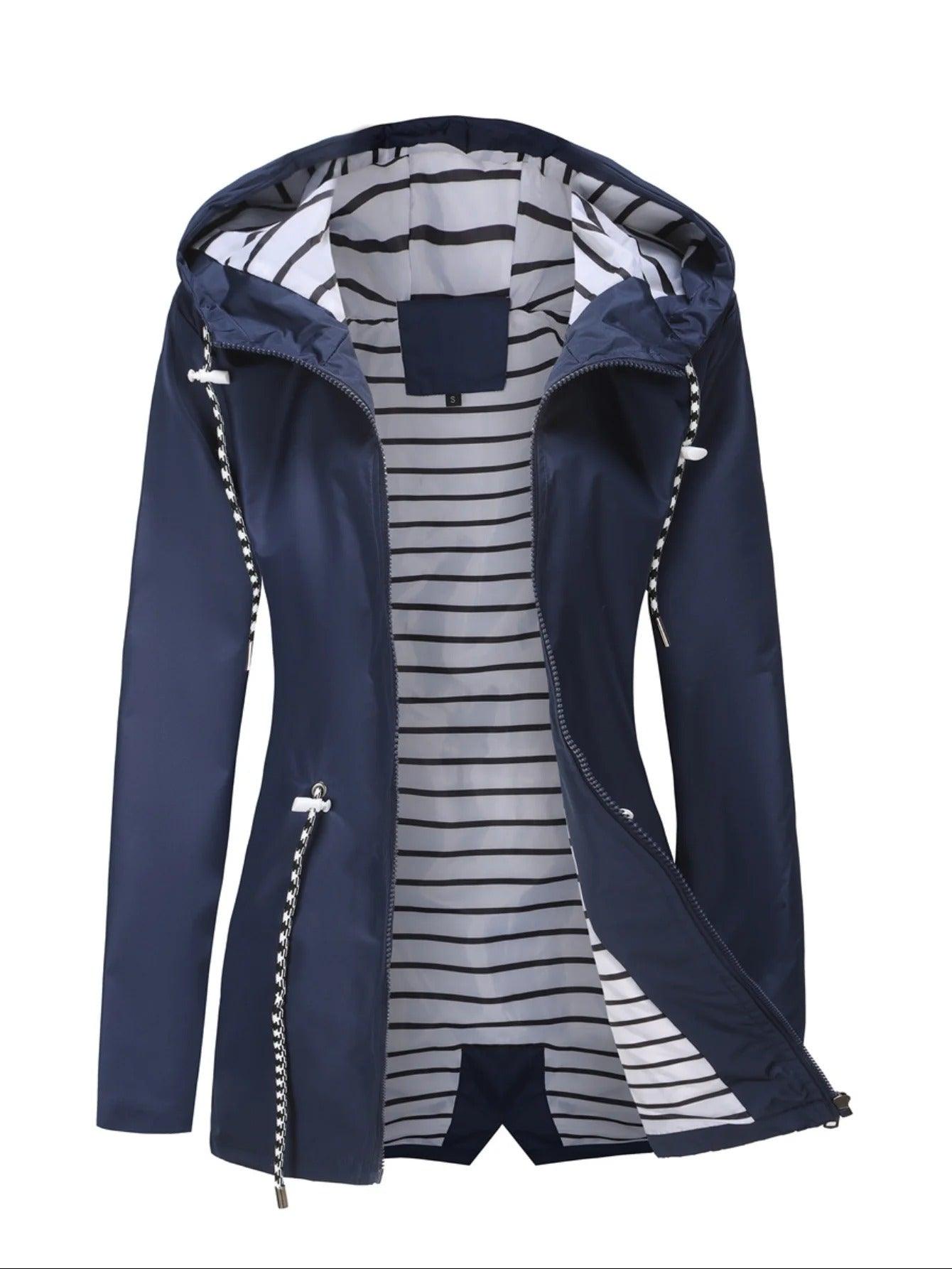 Damen Wetterfestem Mantel Komfort Stil
