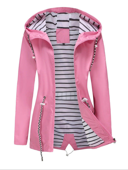 Damen Wetterfestem Mantel Komfort Stil