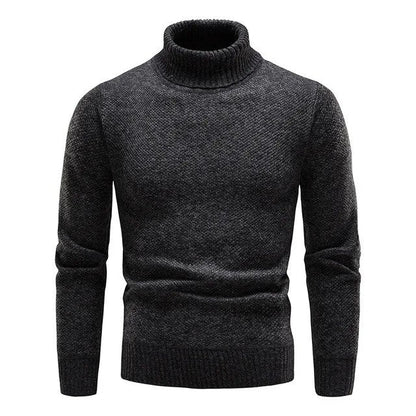 Herren Rollkragenpullover Merino-Wolle - Norvielle