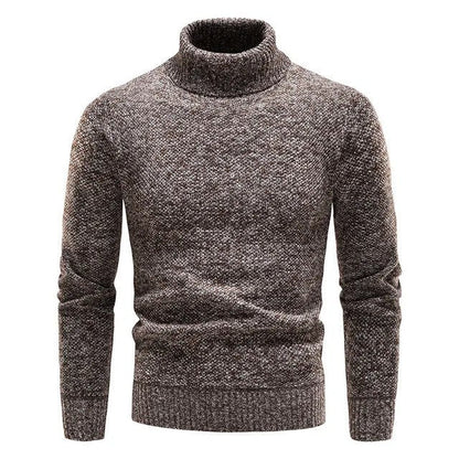 Herren Rollkragenpullover Merino-Wolle