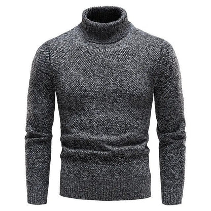 Herren Rollkragenpullover Merino-Wolle