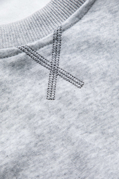 Damen Sport-Sweat-Set kariert Zweiteilig