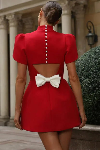Kurzes Frauen Minikleid für Party