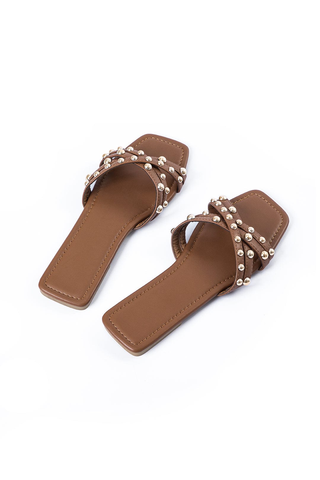 Damen Sandalen Nieten Sommer