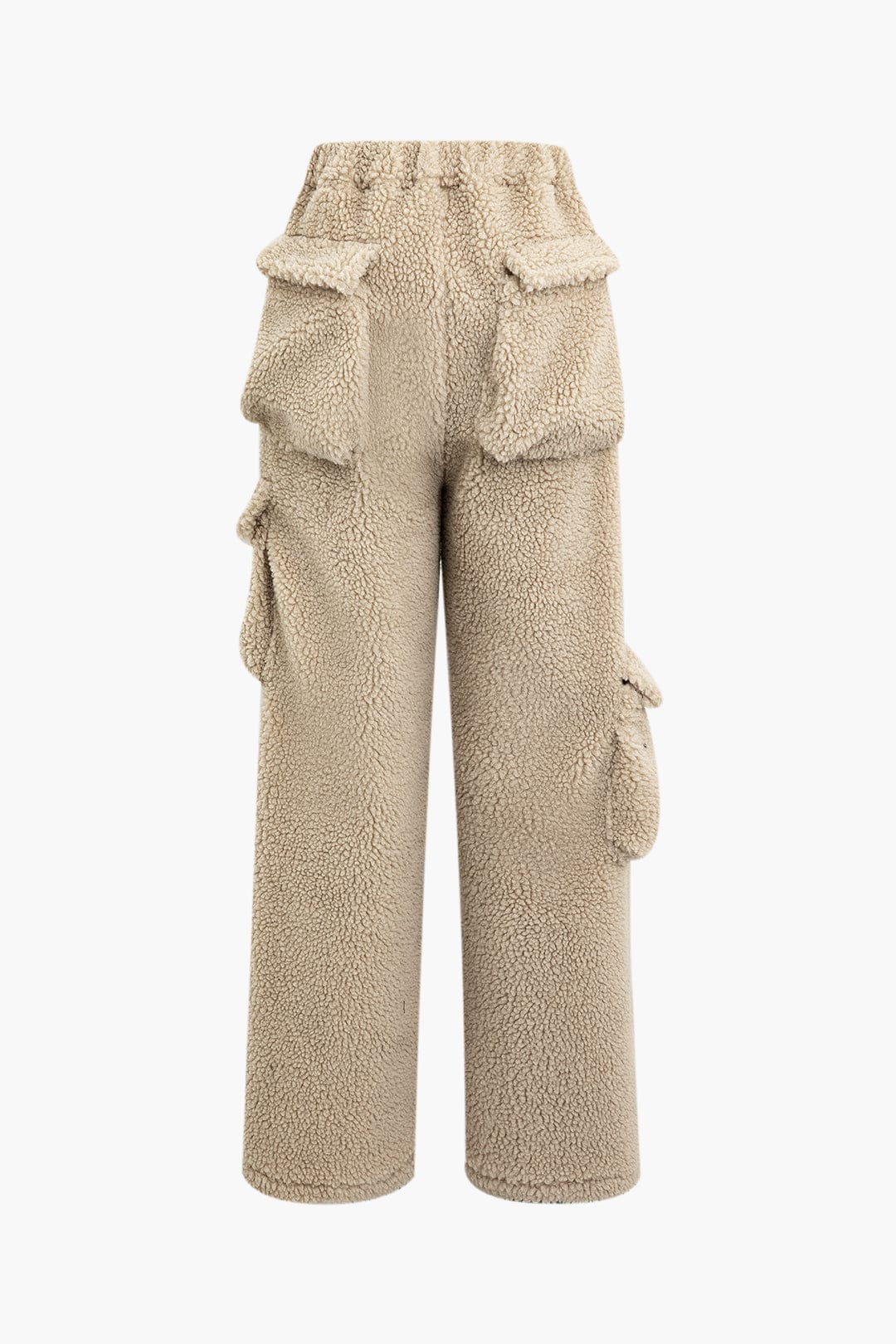Misha Damen Cargohose Teddy-Cropped-Jacke-Set