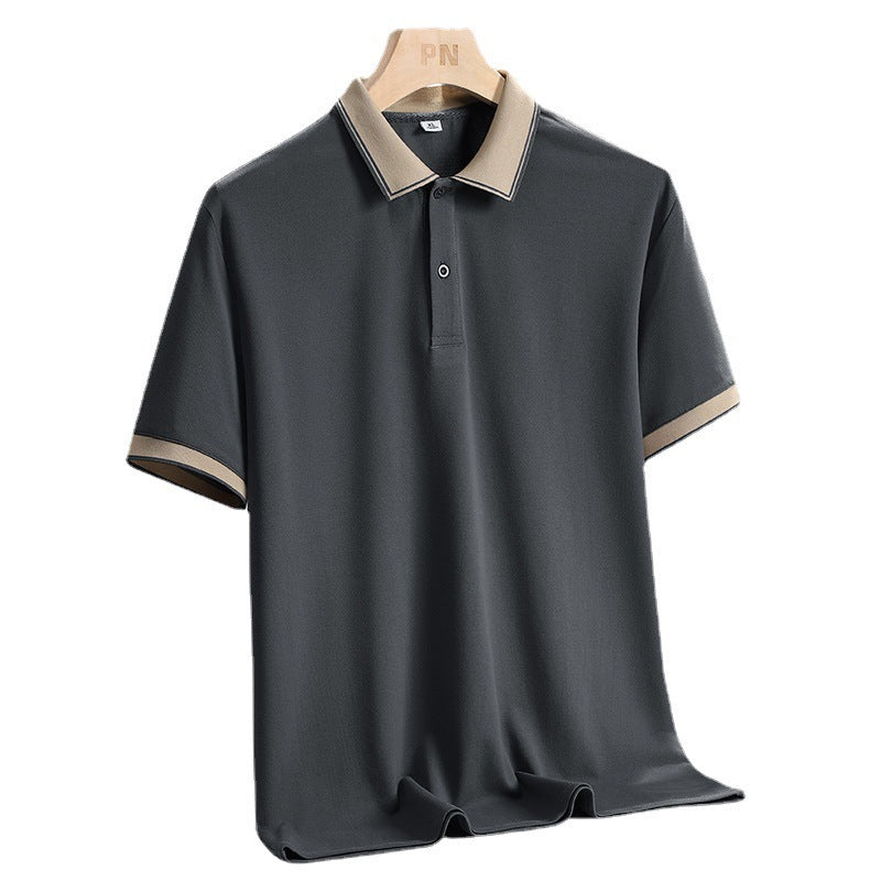 Herren Polo-Shirt Elegantes Business-Casual Baumwolle Modern