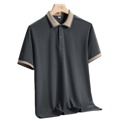Herren Polo-Shirt Elegantes Business-Casual Baumwolle Modern
