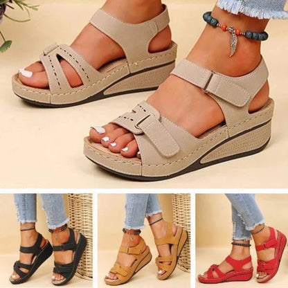 Damen Orthopädische Sandalen Bequem Unterstützung
