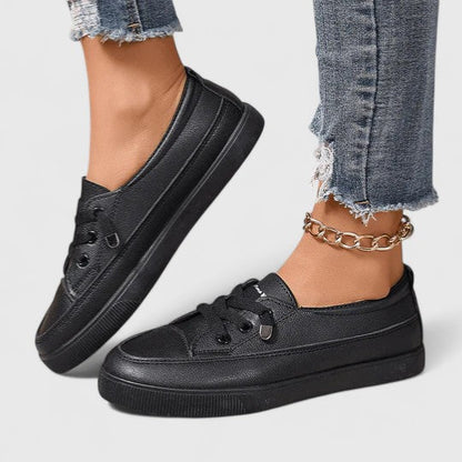 Damen Sneaker Klassisch Schnüren