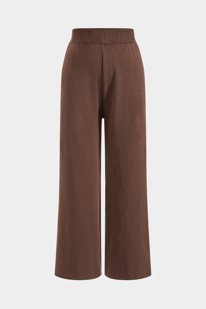Damen Strickcape Hose Elegantes Design