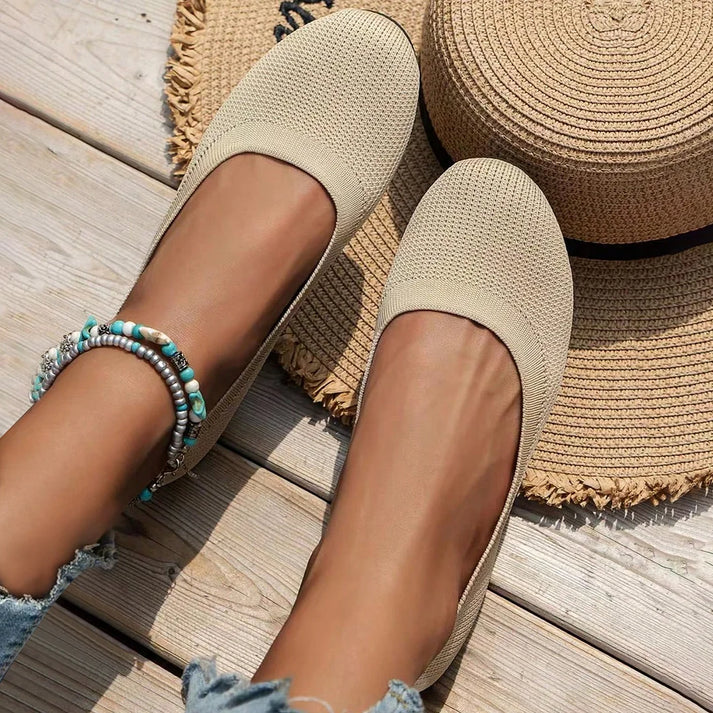 Damen Orthopädische Ballerinas Bequem - Norvielle
