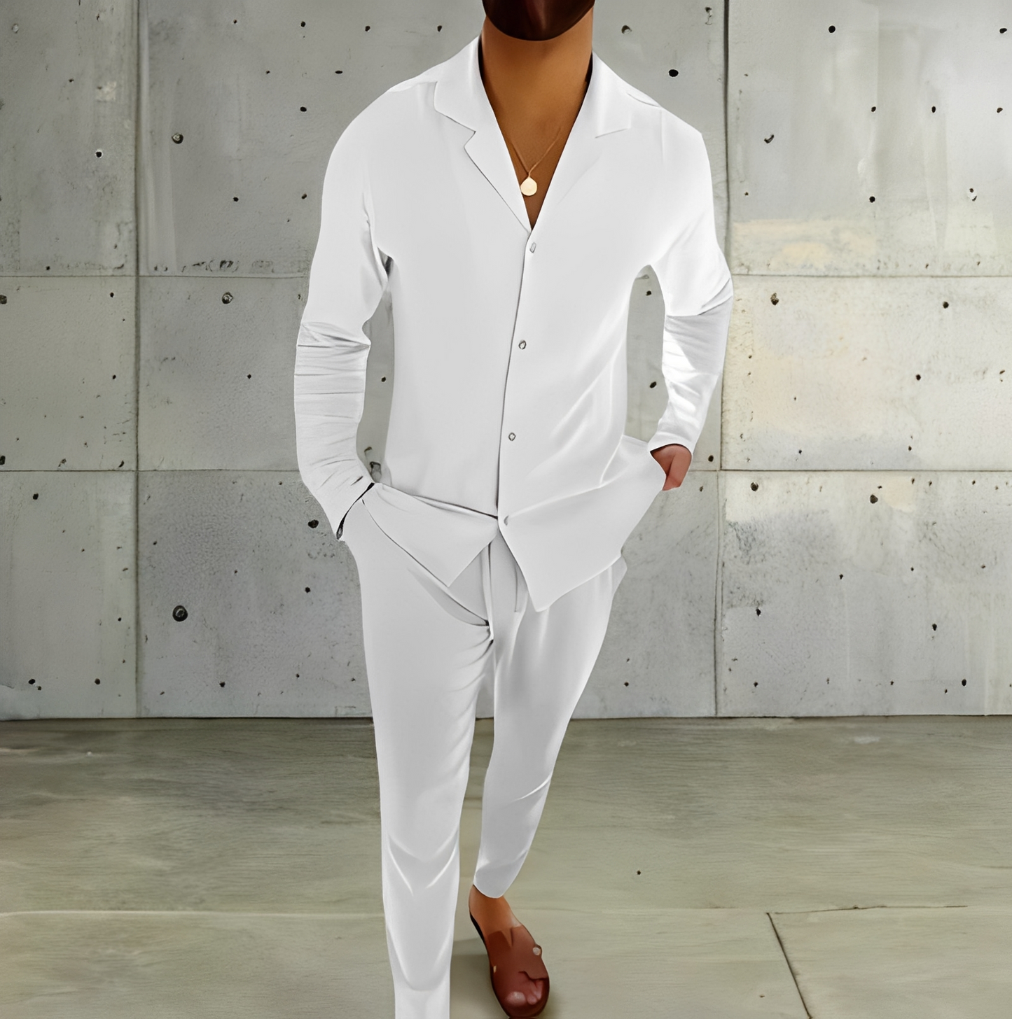 Männer Sommeranzug Slim Fit Modern