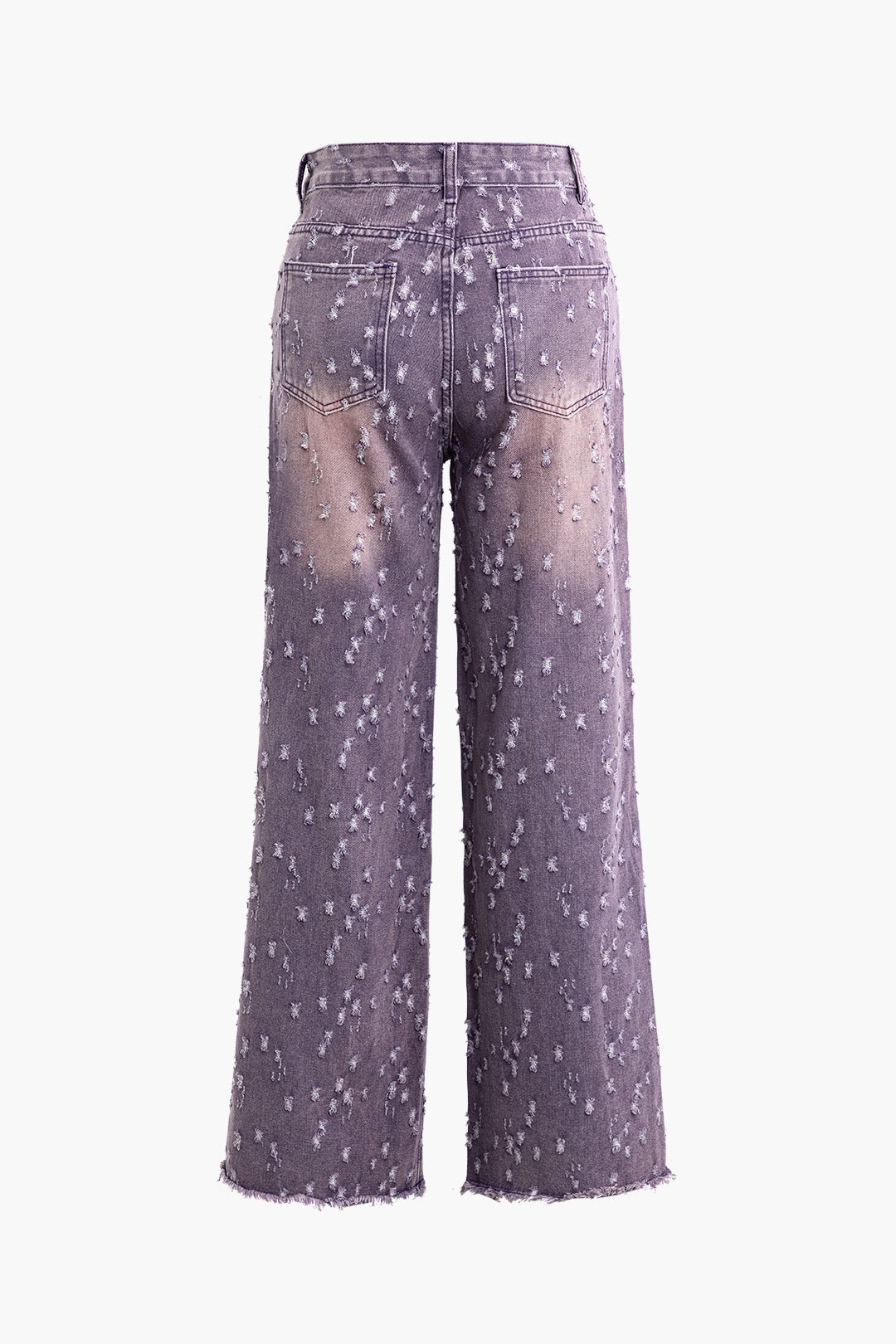Damenjeans Weite Verwaschen Bequem
