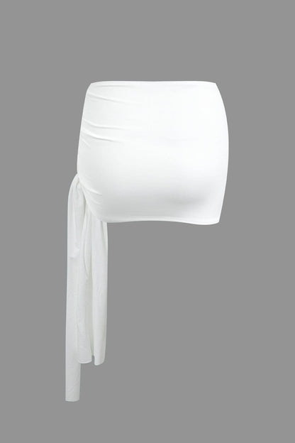 Damen One-Shoulder- mit Minirock