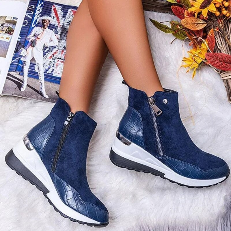 Damen Orthopädische Knöchelstiefel Bequem