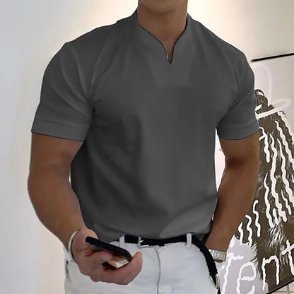 Herren Freizeithemd Bequem Baumwolle