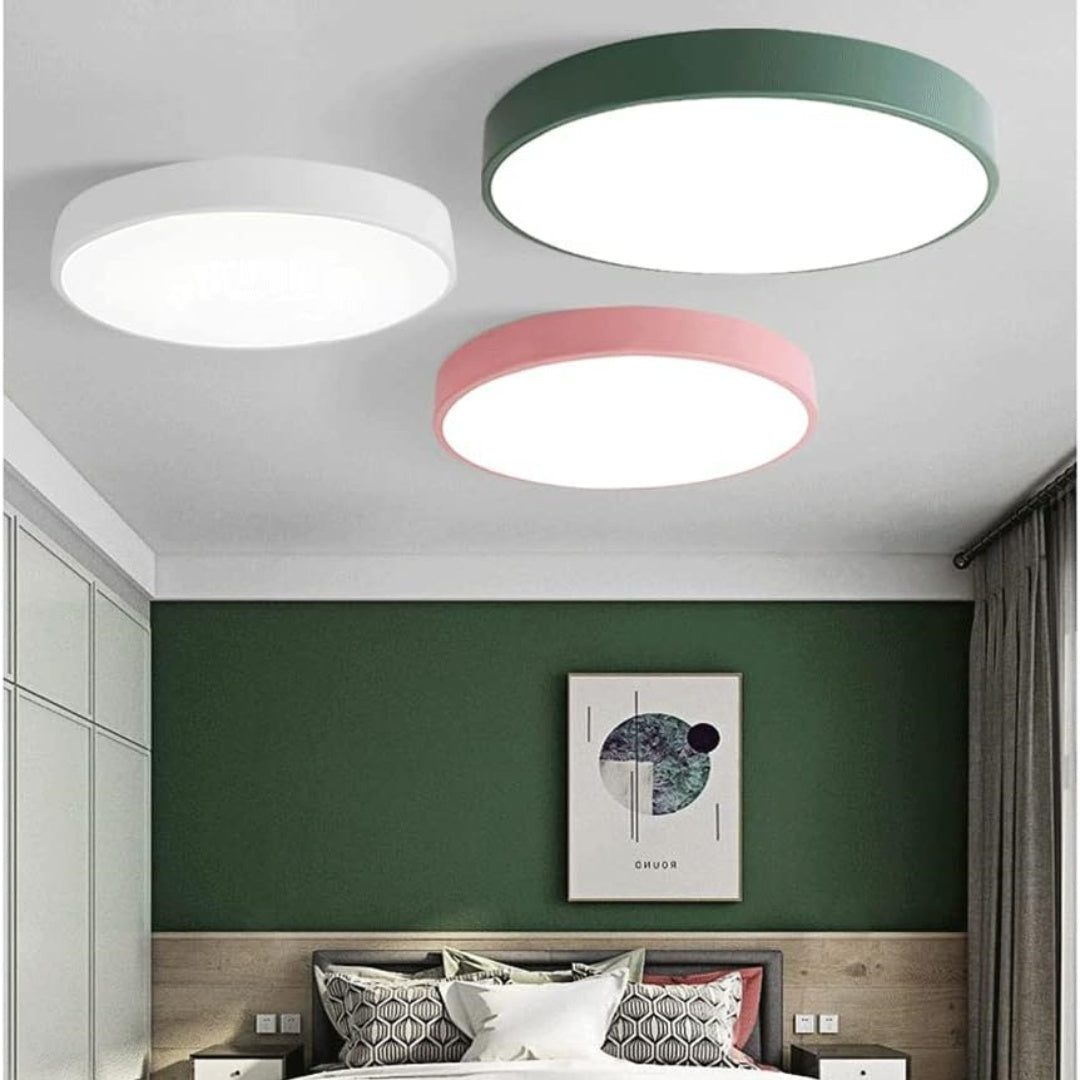 Runde LED Deckenleuchte Skandinavisch Modern
