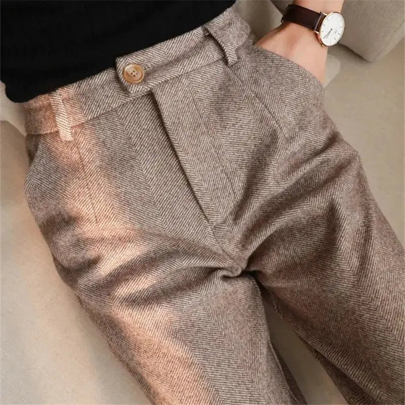 Loes | Damen Wollmix-Hose Zendoo.de
