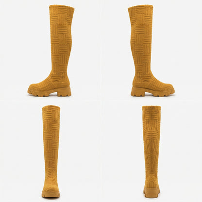 Damen Winterstiefel Warm Isoliert Heidi Style