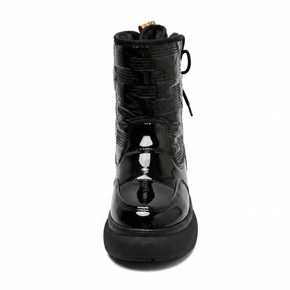 Damen Winterstiefel Wasserdicht Schneestiefel